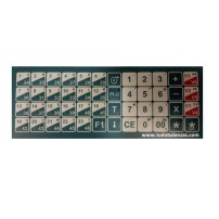 Caratula teclado balanzas BP CP SP y KP