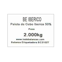 Balanza y Etiquetadora BC2102