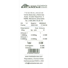 Balanza y Etiquetadora BC2102