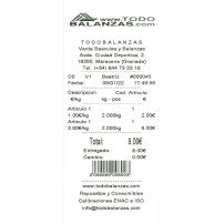 Balanza y Etiquetadora BC2102