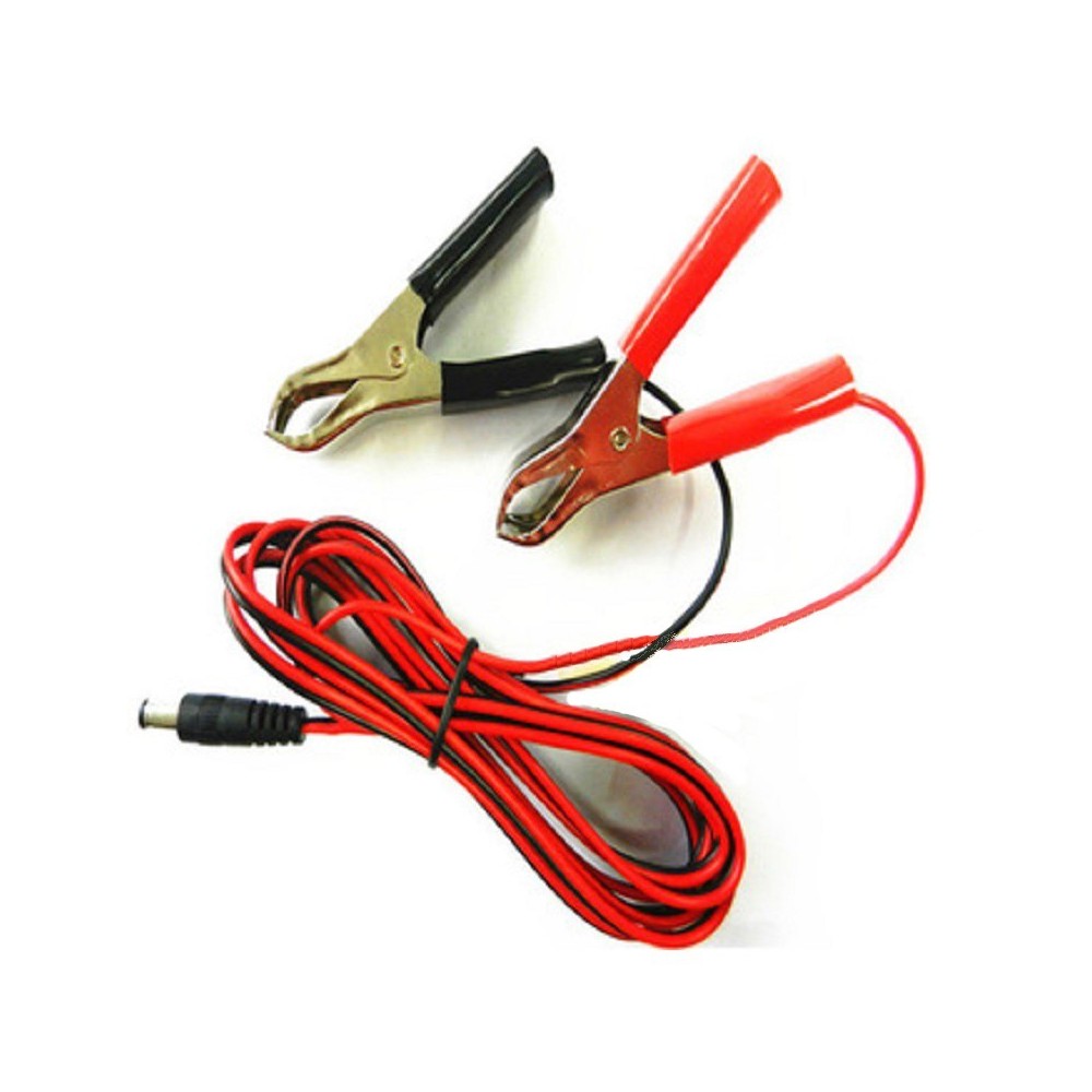 Cable alimentacion externa Dc por pinzas