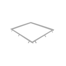 Marco de inoxidable para plataformas de peso empotradas