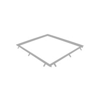 Marco de inoxidable para plataformas de peso empotradas