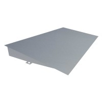 Rampa de acero inoxidable para plataformas de peso sobresuelo