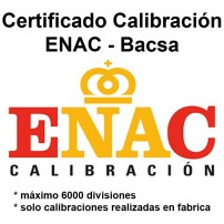 Certificado calibracion ENAC Bac.