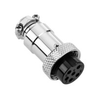 Conector hembra M6P aereo