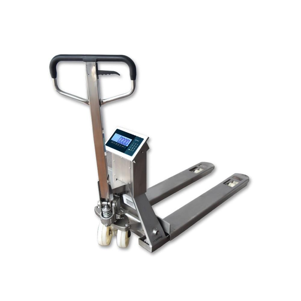 Transpaleta pesadora TSTP410I Inoxidable 2000 kg