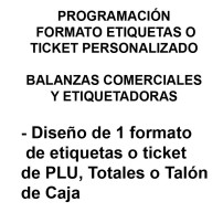 Programación 1 Formato Etiqueta o ticket personalizado