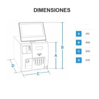 Etiquetadora autonoma BLP5400I de 4"