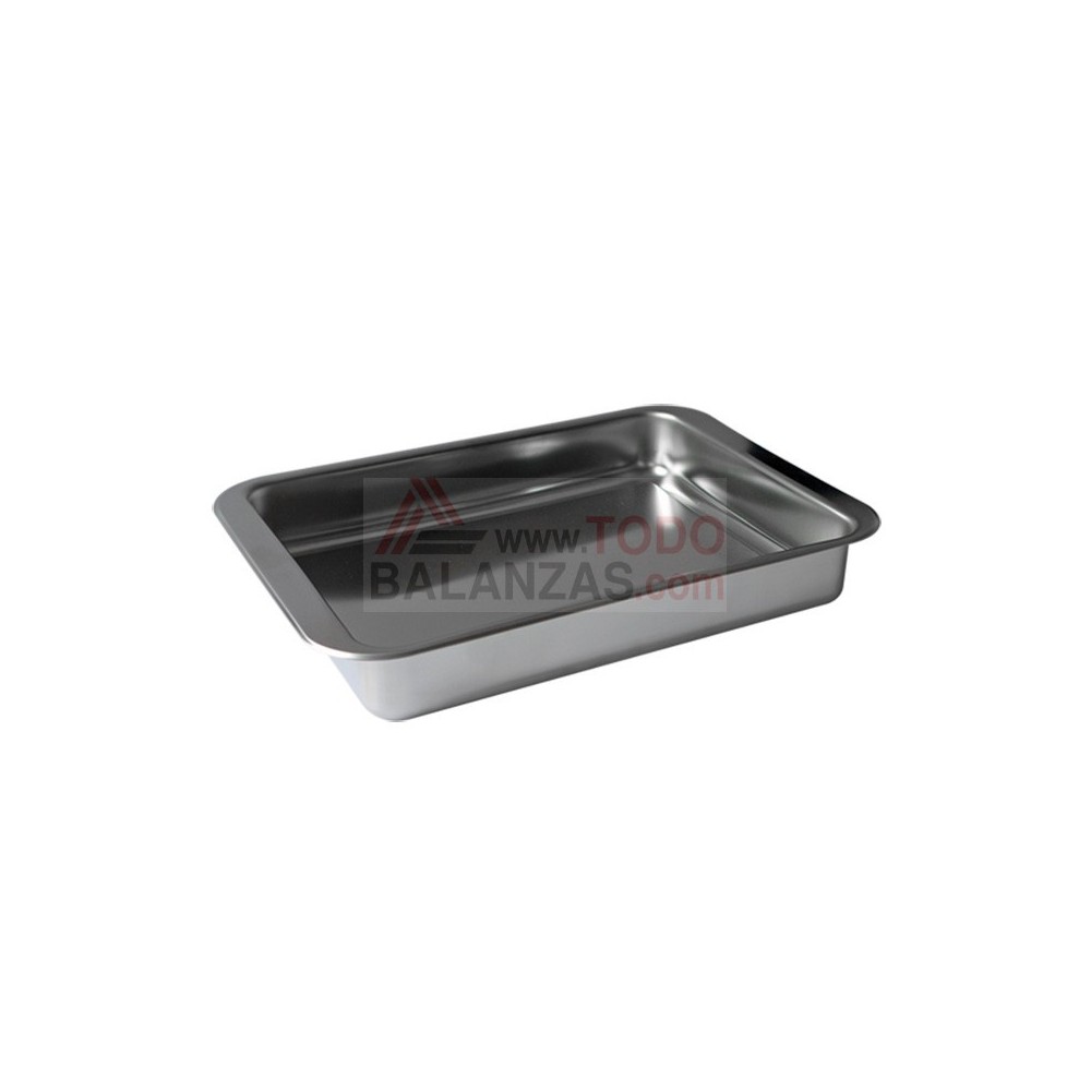 Plato italiano rectangular pequeño para balanzas Dibal , Cely , Dina etc.  Medidas 357 x 235 x 55 mm.