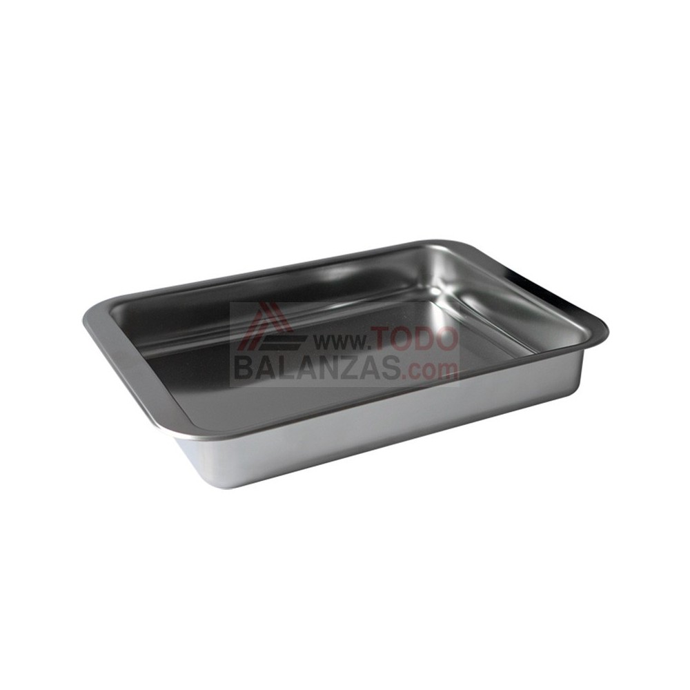 Plato italiano rectangular grande 407x284x60mm para balanzas Dibal , Cely y Dina