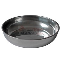 Plato inoxidable hondo redondo balanza Colgante Ø310 x H70 mm para balanzas Bacsa Dibal Cely Dina etc.