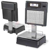 Balanza comercial sobremesa autoservicio 100 teclas DQ545A con impresora de etiquetas