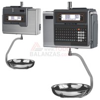 Balanza comercial colgante inoxidable DQ545C con impresora de etiquetas o tickets