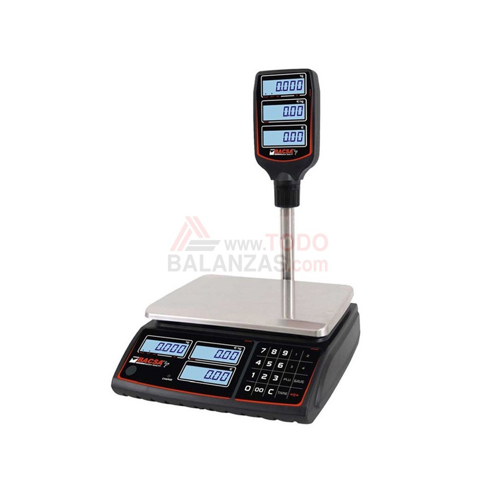 Balanza comercial sin impresora BC1611T