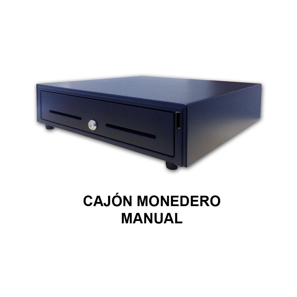 Cajon monedero manual