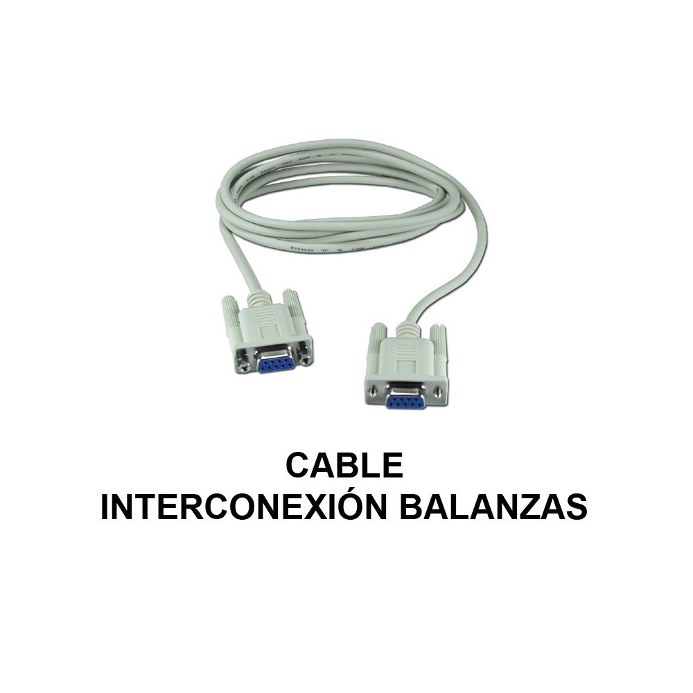 Cable interconexion balanzas