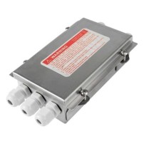 Caja sumas inoxidable para 4 celulas