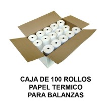 Papel termico 57x45mm caja (100u.)