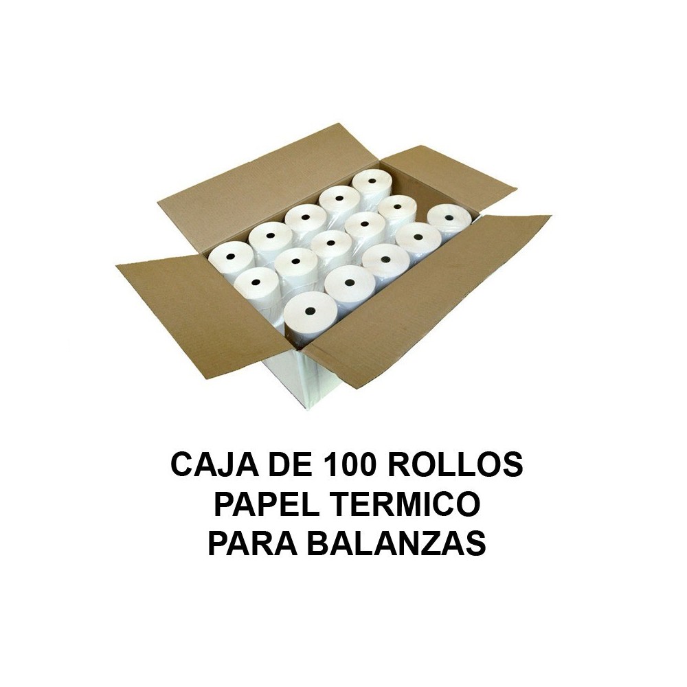 Papel termico 60x55mm caja (100u.)