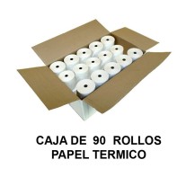 Papel termico 80x60mm caja (90u.)