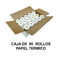 Papel termico 80x60mm caja (90u.)