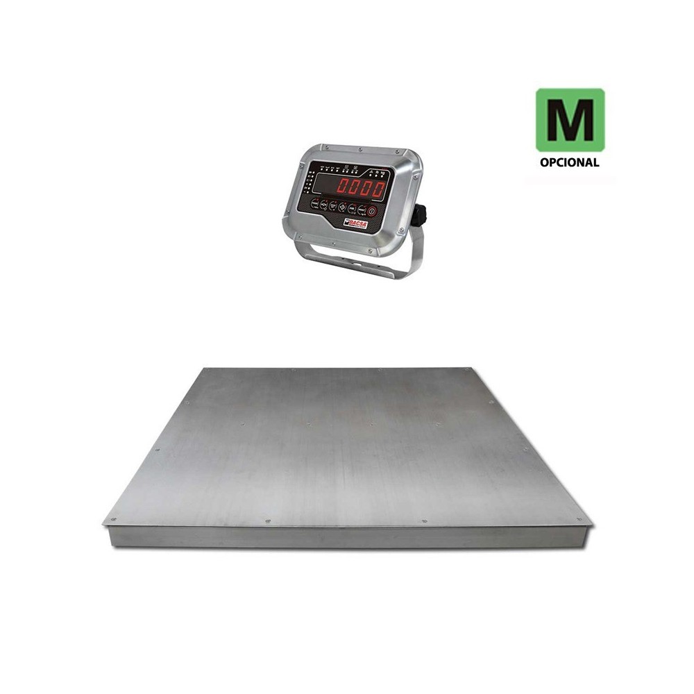 Bascula Inoxidable de Plataforma BDS4-AS-BDI610-I