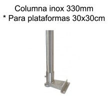 Kit columna inoxidable de 330mm para indicadores BDI-610I BDI-620I IB-1708