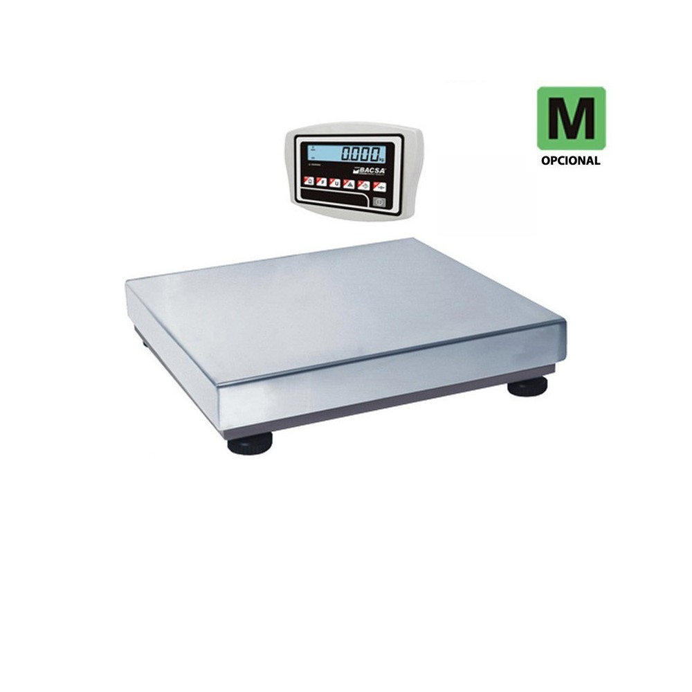 Bascula de sobremesa BDS1IB1707 con plato inoxidable