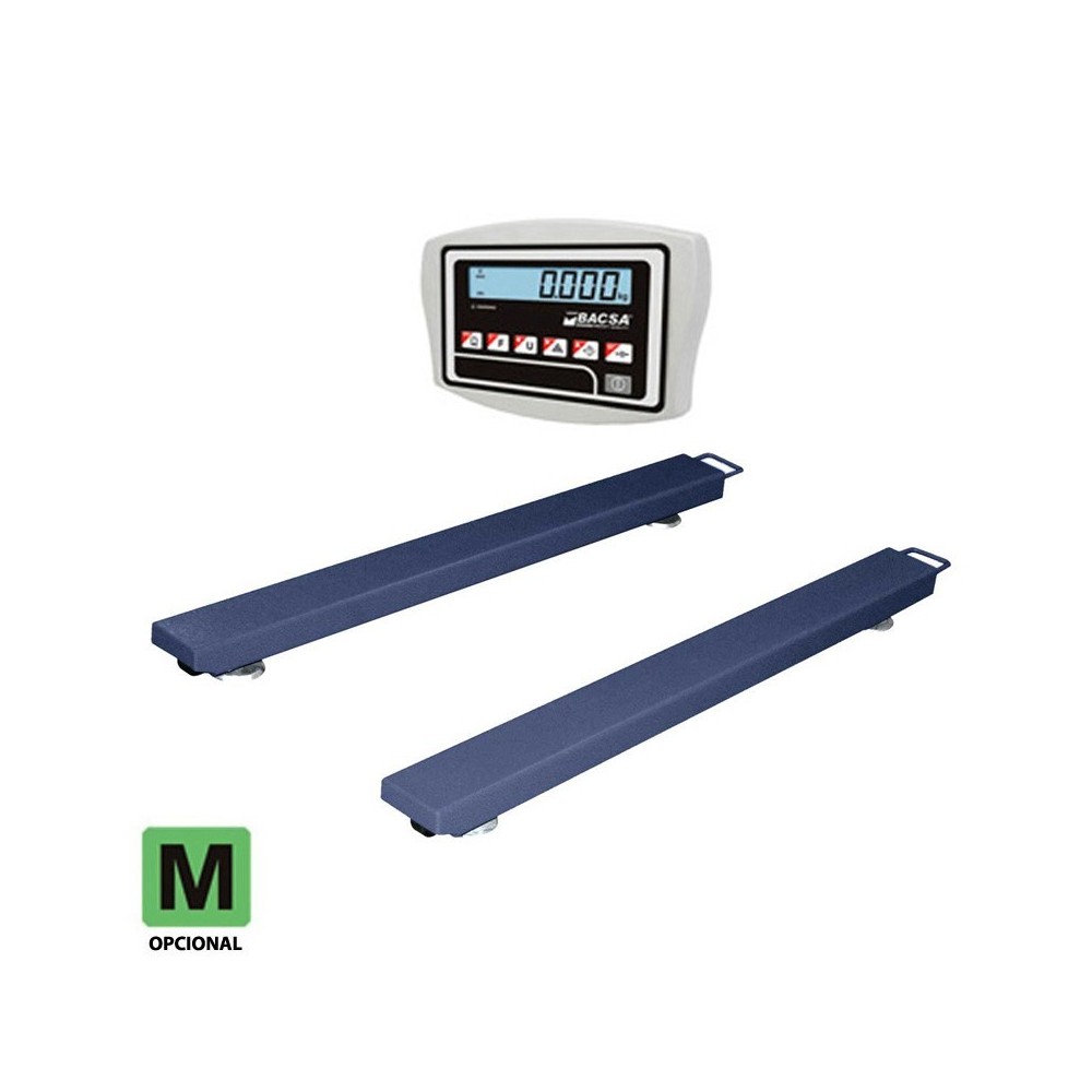 Bascula Barras Pesadoras BBP con indicador IB1707