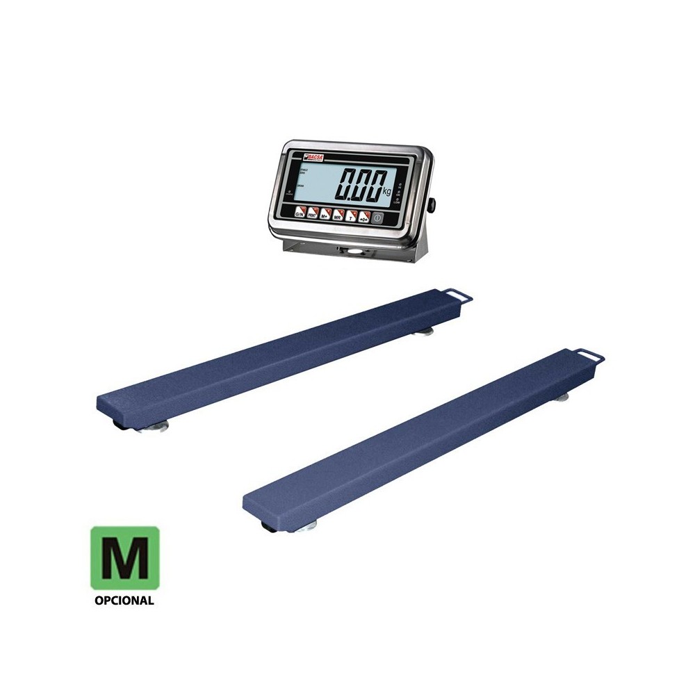 Bascula Barras Pesadoras BBP con indicador IB1708